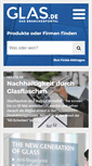 Mobile Screenshot of glas.de